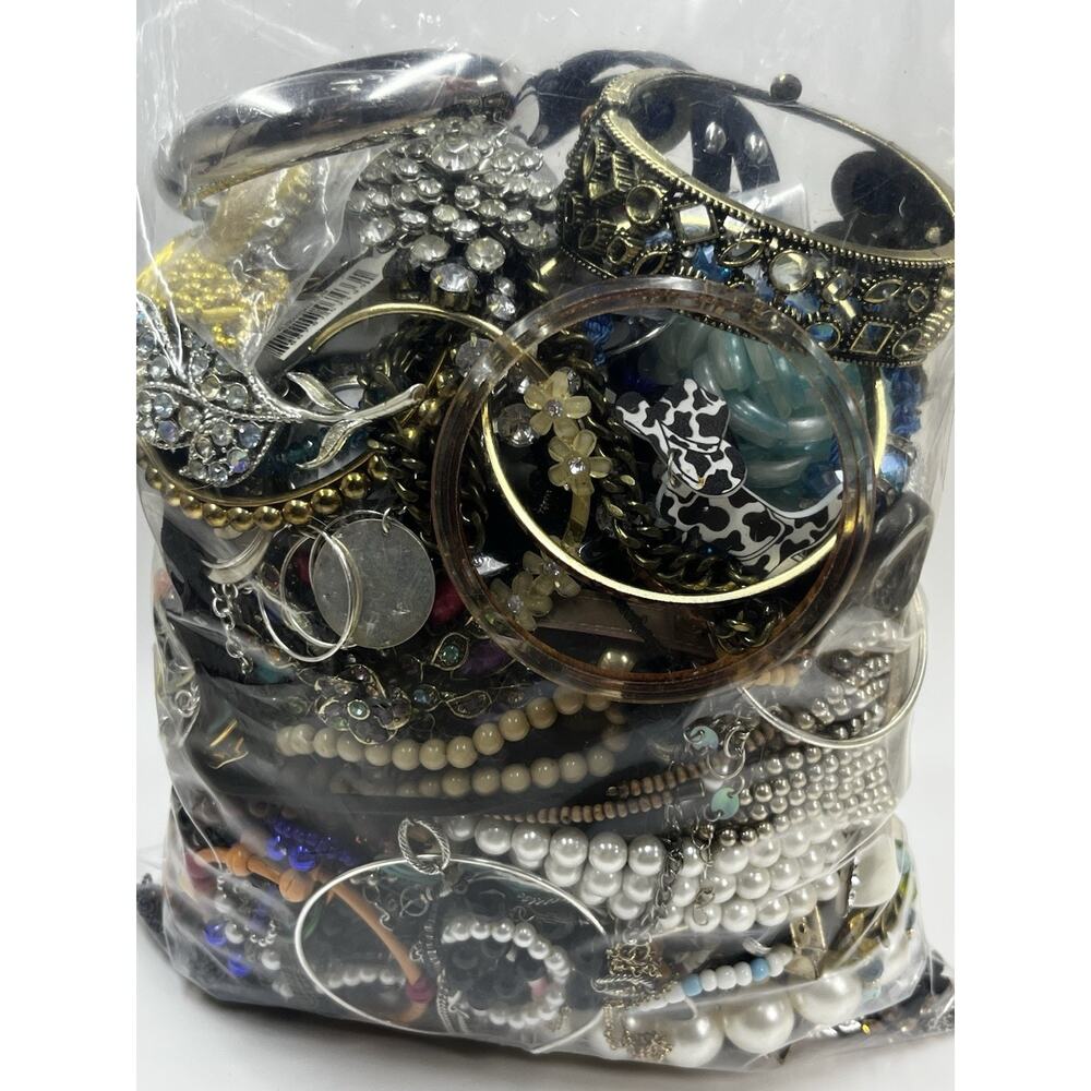 Jewelry Lot Craft Junk Harvest Wearable Mix 5 lbs